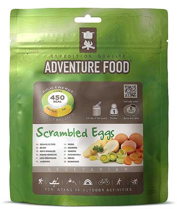 Купить Сублимированная еда Adventure Food Яишница болтунья в Киеве по лучшей цене с доставкой в Украине | Магазин NORTHWALL